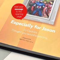 Personalised Marvel 10 Year Anniversary Collection Standard Book Extra Image 3 Preview